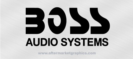 Boss Audio Decals - Pair (2 pieces)